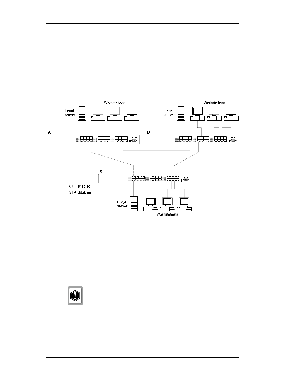 Spanning tree protocol in a network, Spanning tree protocol parameters | Cabletron Systems SmartSTACK ELS100 User Manual | Page 92 / 110