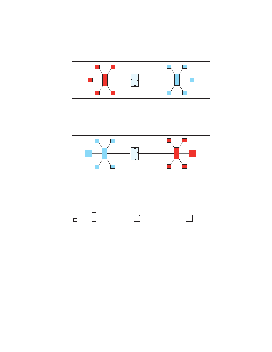 1 solving the problem, Solving the problem -5, Example 2, vlans across multiple switches -5 | Cabletron Systems 802.1Q User Manual | Page 71 / 92
