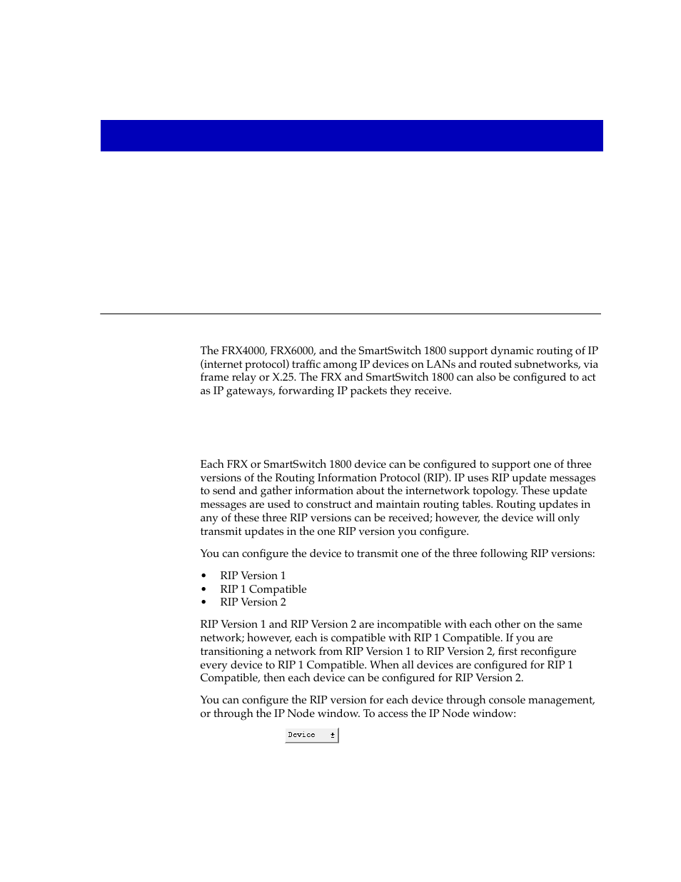 Ip interface configuration, Configuring ip node defaults, Chapter 9 | Conþguring ip node defaults -1 | Cabletron Systems FRX6000 User Manual | Page 169 / 232