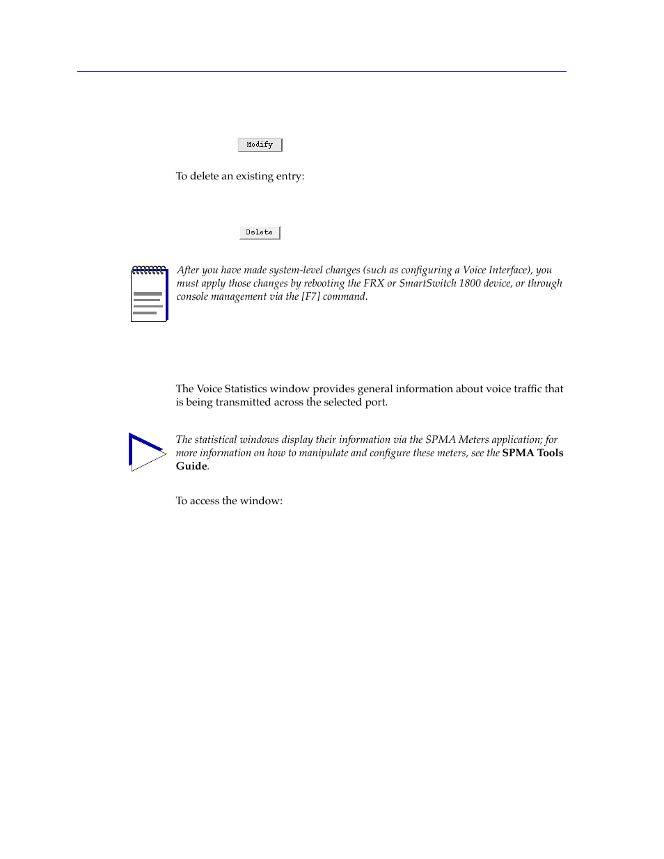 Viewing voice statistics, Viewing voice statistics -18 | Cabletron Systems FRX6000 User Manual | Page 222 / 232