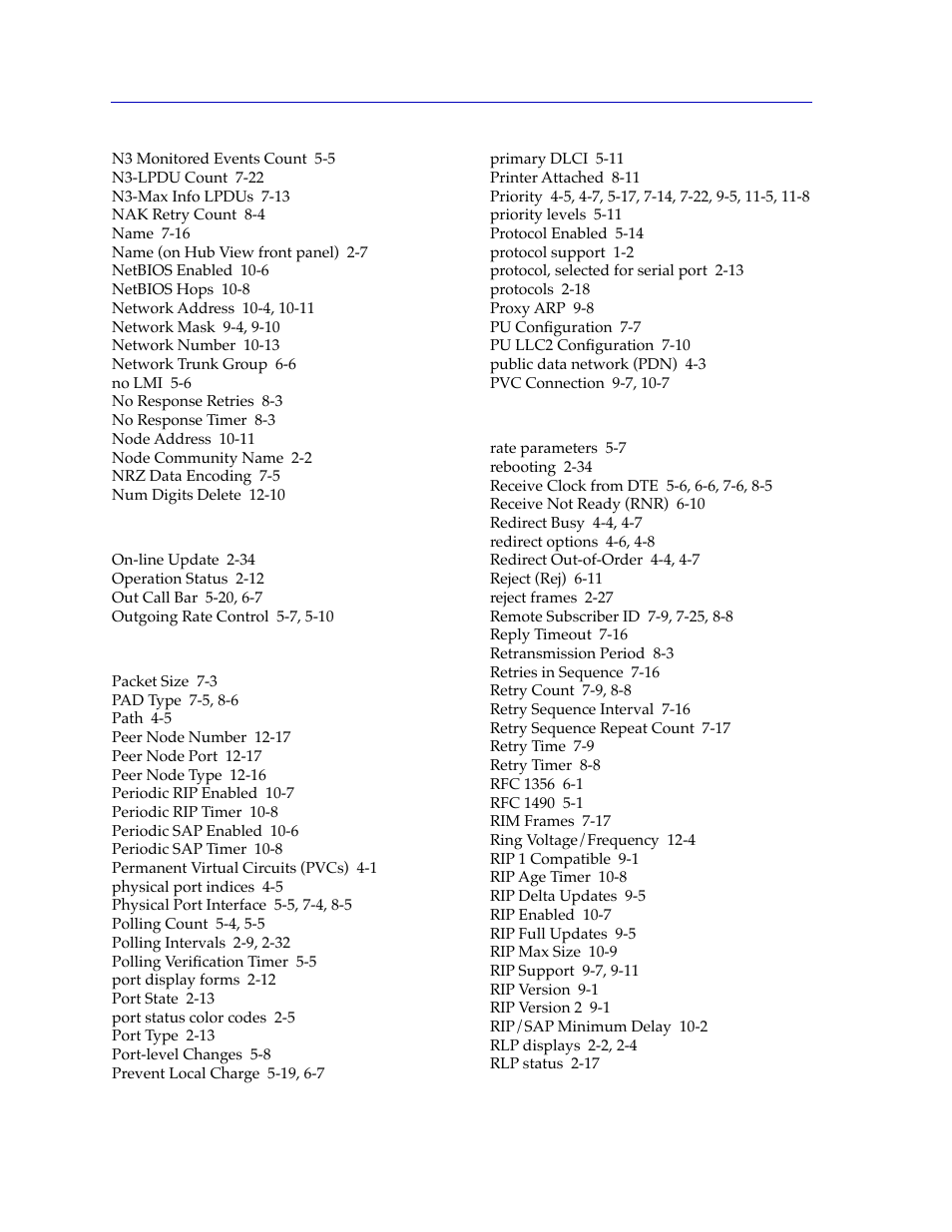 Cabletron Systems FRX6000 User Manual | Page 230 / 232