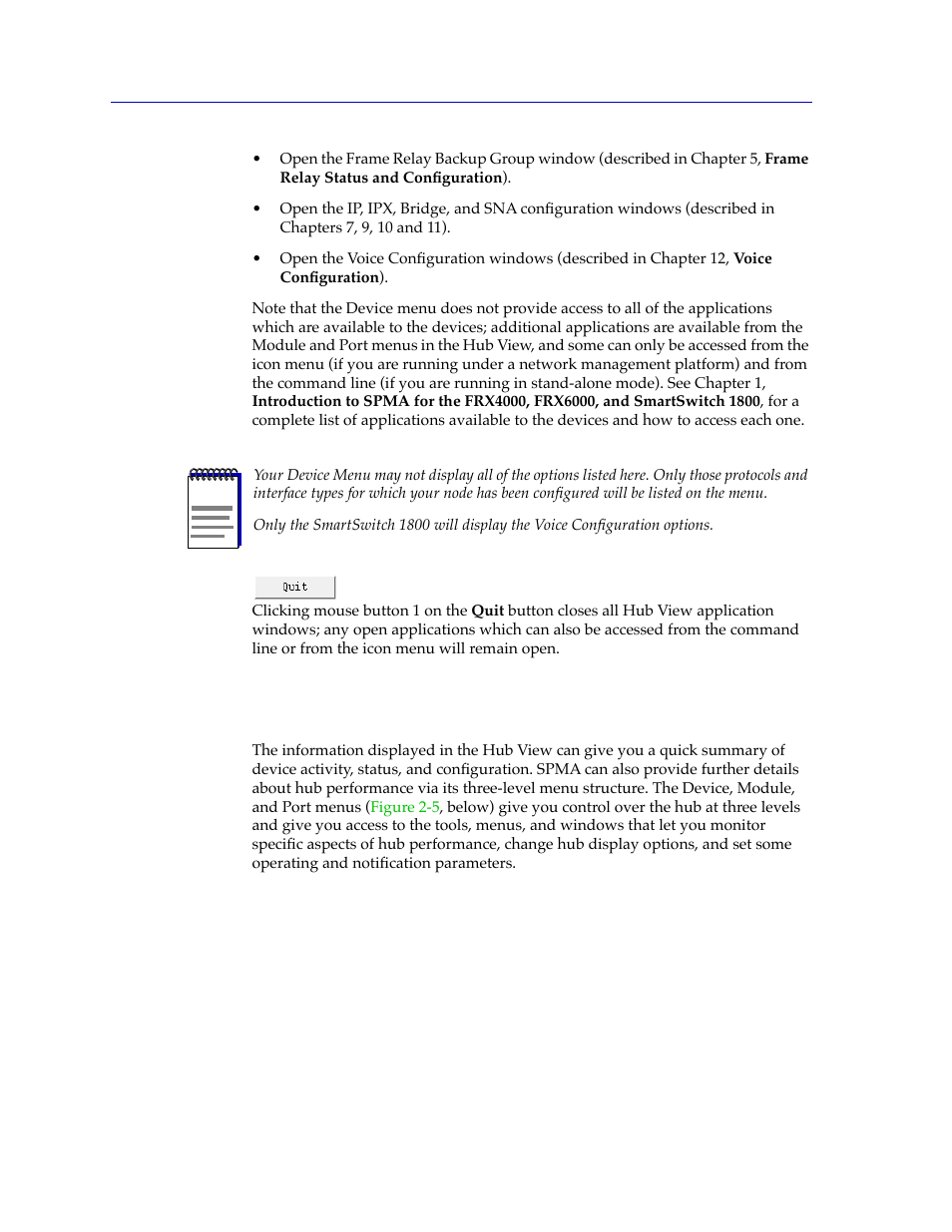 Monitoring hub performance, Monitoring hub performance -10 | Cabletron Systems FRX6000 User Manual | Page 26 / 232