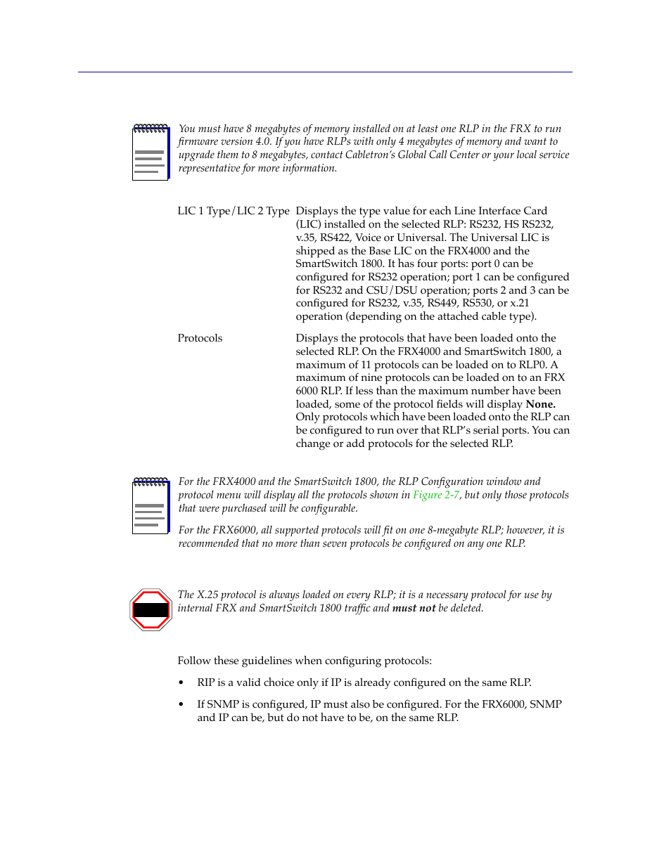 Cabletron Systems FRX6000 User Manual | Page 34 / 232
