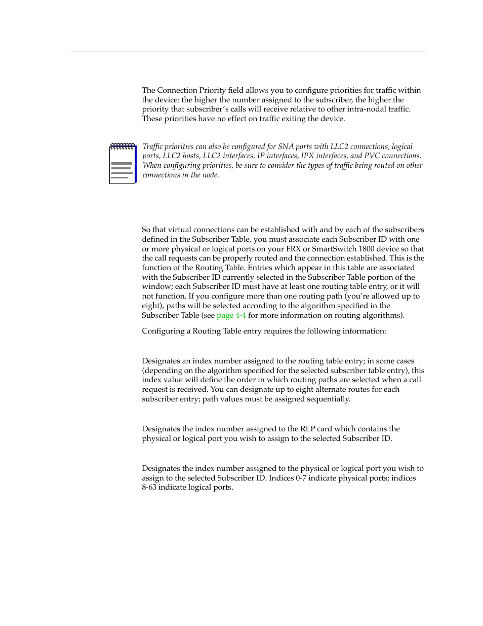 Configuring routing table entries, Conþguring routing table entries -5, If you do not wish to use a r | Cabletron Systems FRX6000 User Manual | Page 85 / 232