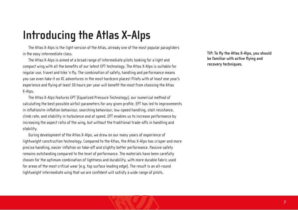 Introducing the atlas x-alps | GIN Atlas X-Alps User Manual | Page 7 / 32