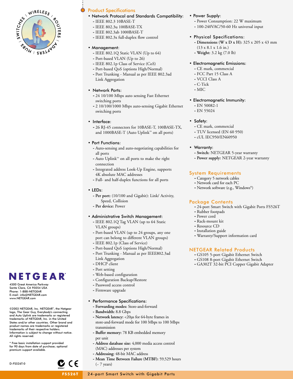 Cabletron Systems FS526T User Manual | Page 2 / 2
