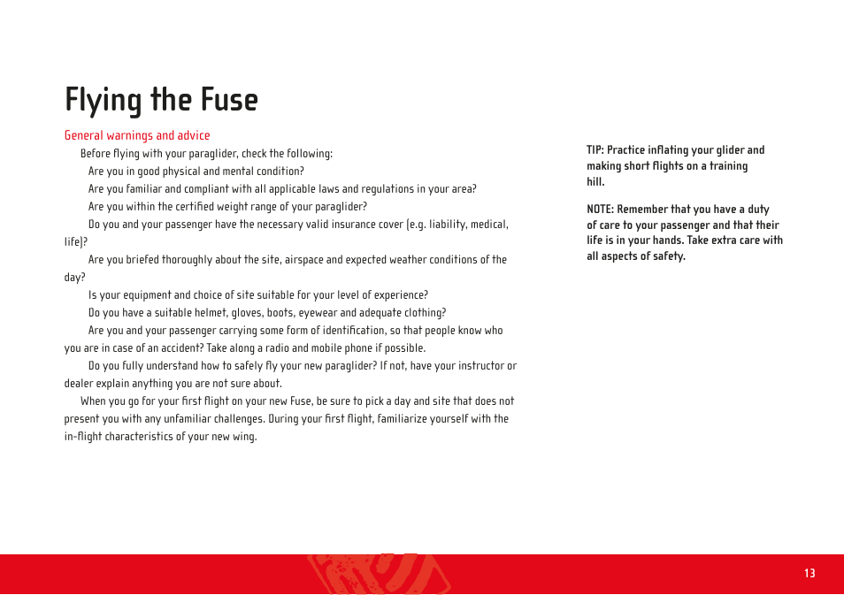 Flying the fuse | GIN Fuse User Manual | Page 13 / 38