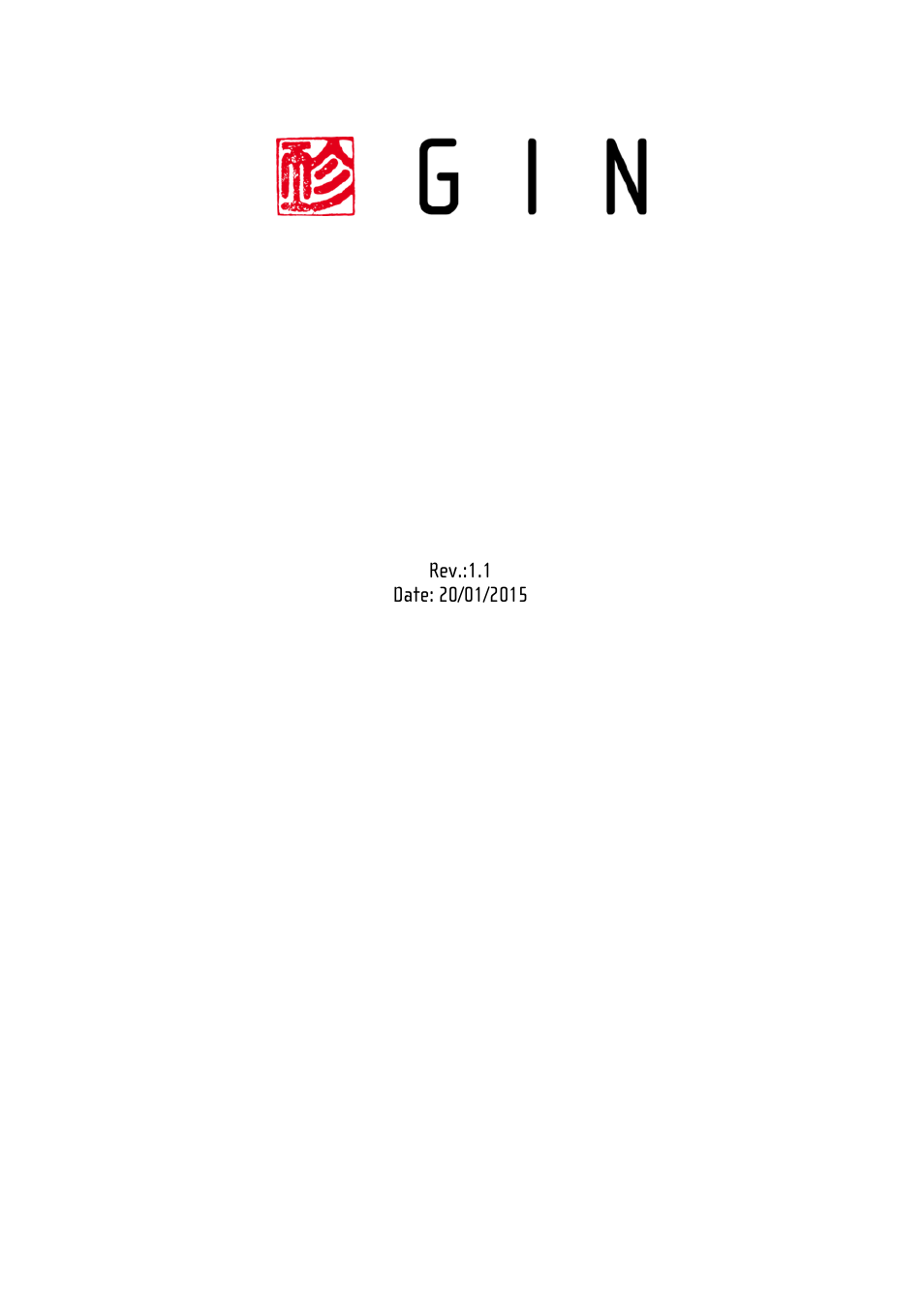 GIN Boomerang 10 User Manual | 62 pages