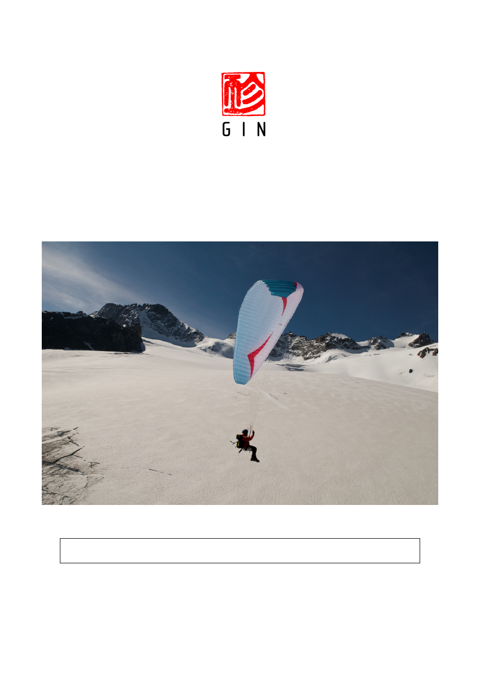 GIN Yeti User Manual | 4 pages