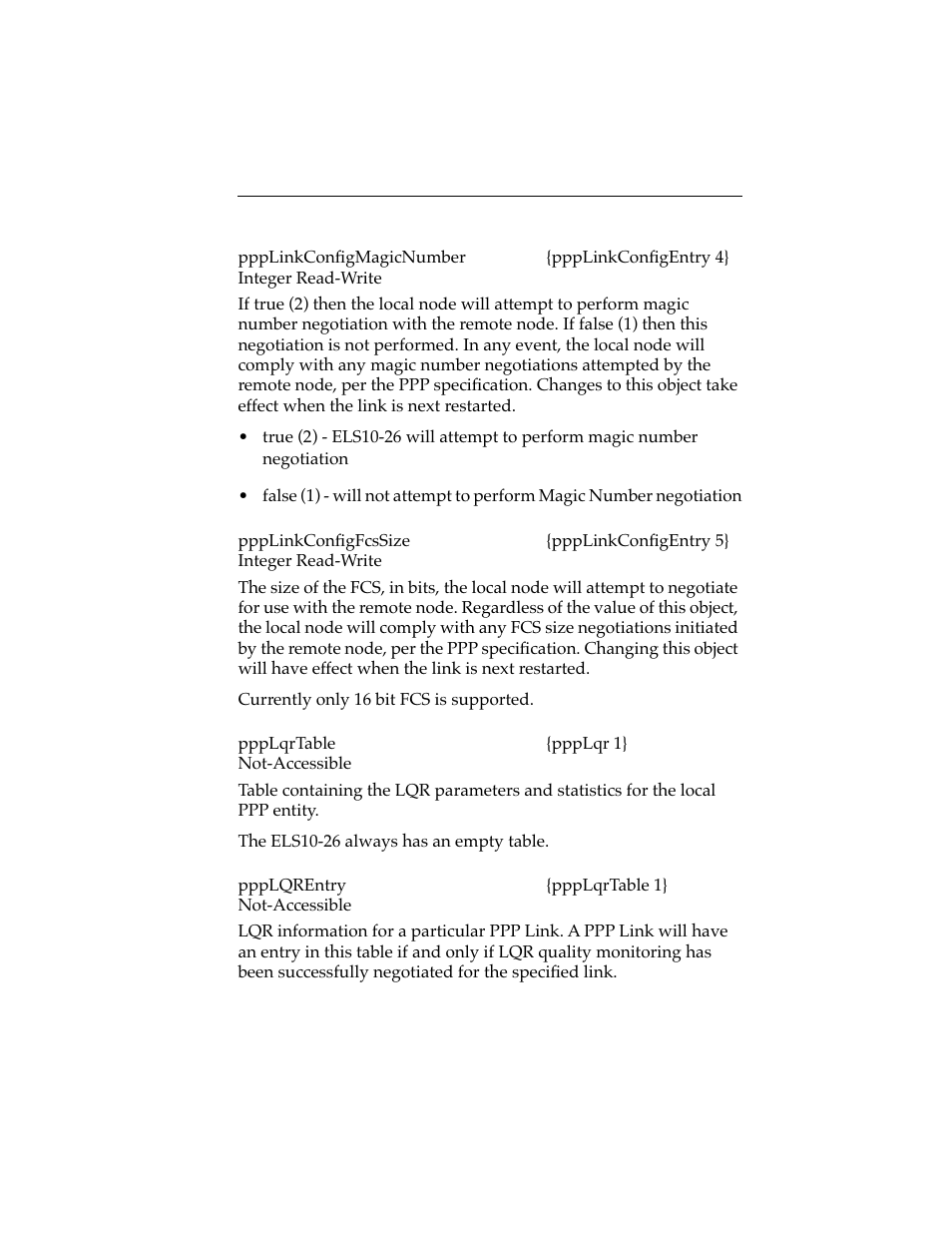 Cabletron Systems ELS10-26 User Manual | Page 105 / 170