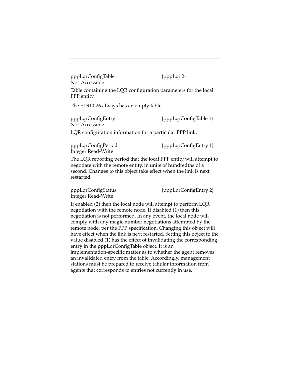 Cabletron Systems ELS10-26 User Manual | Page 107 / 170