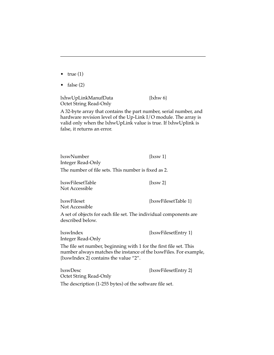 2 lxsw configuration group, Lxsw configuration group -4 | Cabletron Systems ELS10-26 User Manual | Page 116 / 170