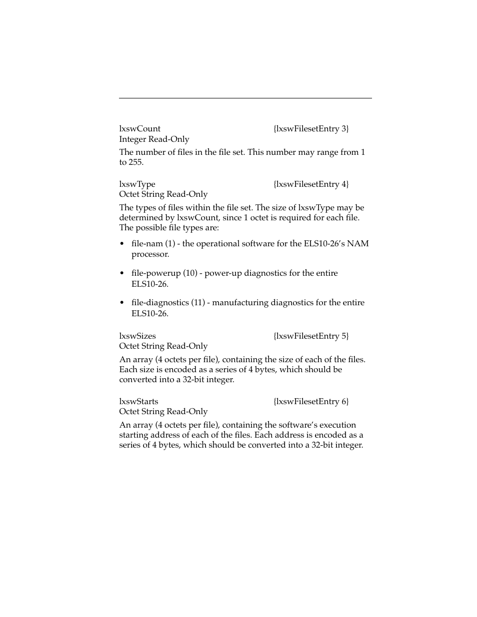 Cabletron Systems ELS10-26 User Manual | Page 117 / 170
