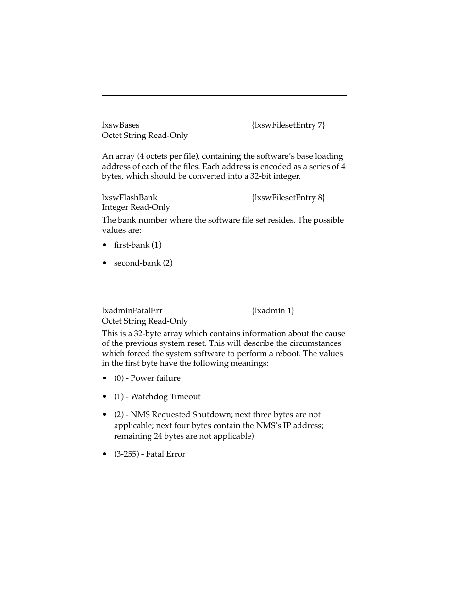 3 administration group, Administration group -6 | Cabletron Systems ELS10-26 User Manual | Page 118 / 170