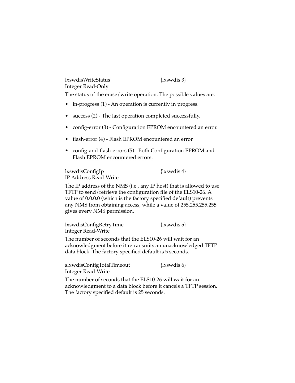 Cabletron Systems ELS10-26 User Manual | Page 124 / 170
