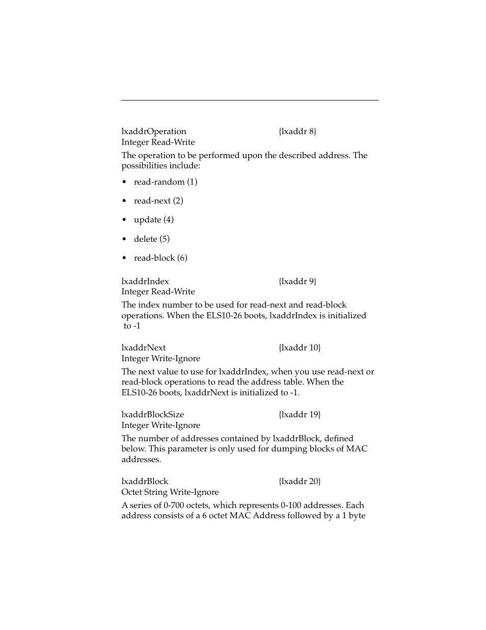 Cabletron Systems ELS10-26 User Manual | Page 127 / 170