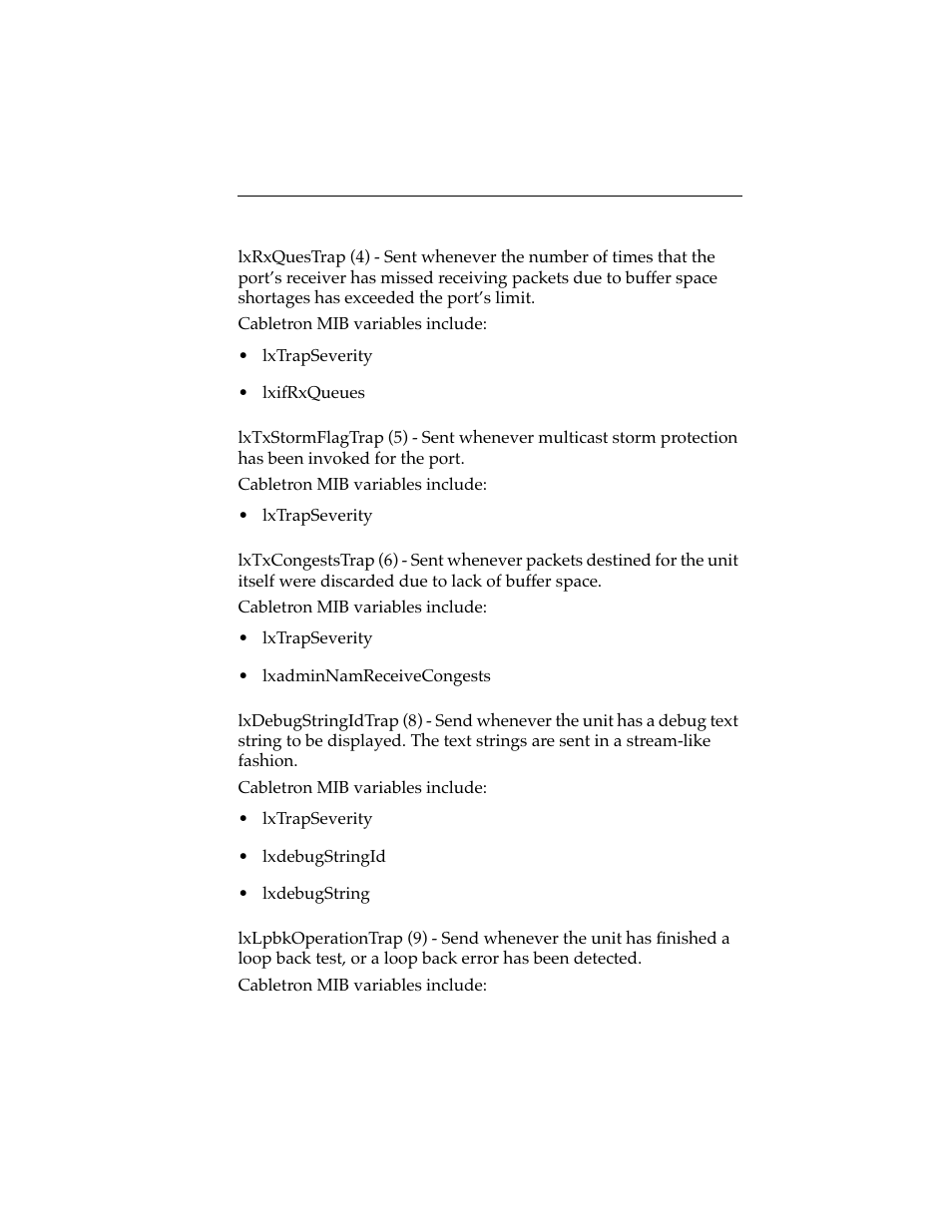 Cabletron Systems ELS10-26 User Manual | Page 163 / 170