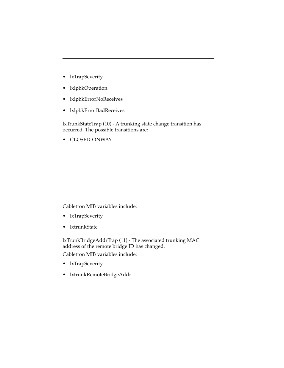 Cabletron Systems ELS10-26 User Manual | Page 164 / 170
