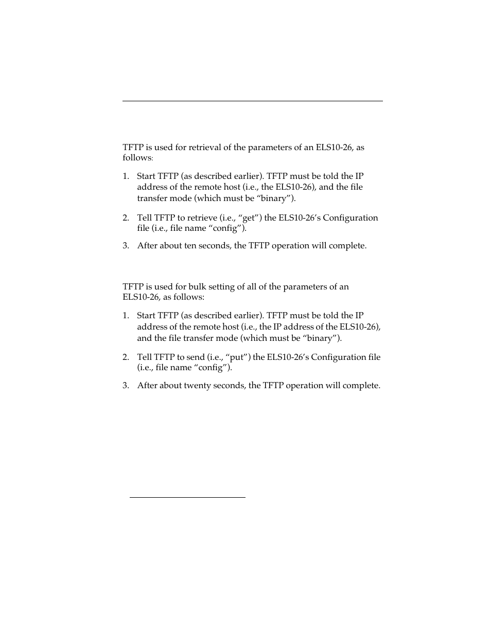 1 retrieving all parameters, 2 setting all parameters, Retrieving all parameters -15 | Setting all parameters -15 | Cabletron Systems ELS10-26 User Manual | Page 25 / 170