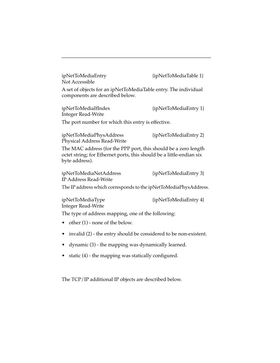 4 ip additional objects, Ip additional objects -18 | Cabletron Systems ELS10-26 User Manual | Page 44 / 170