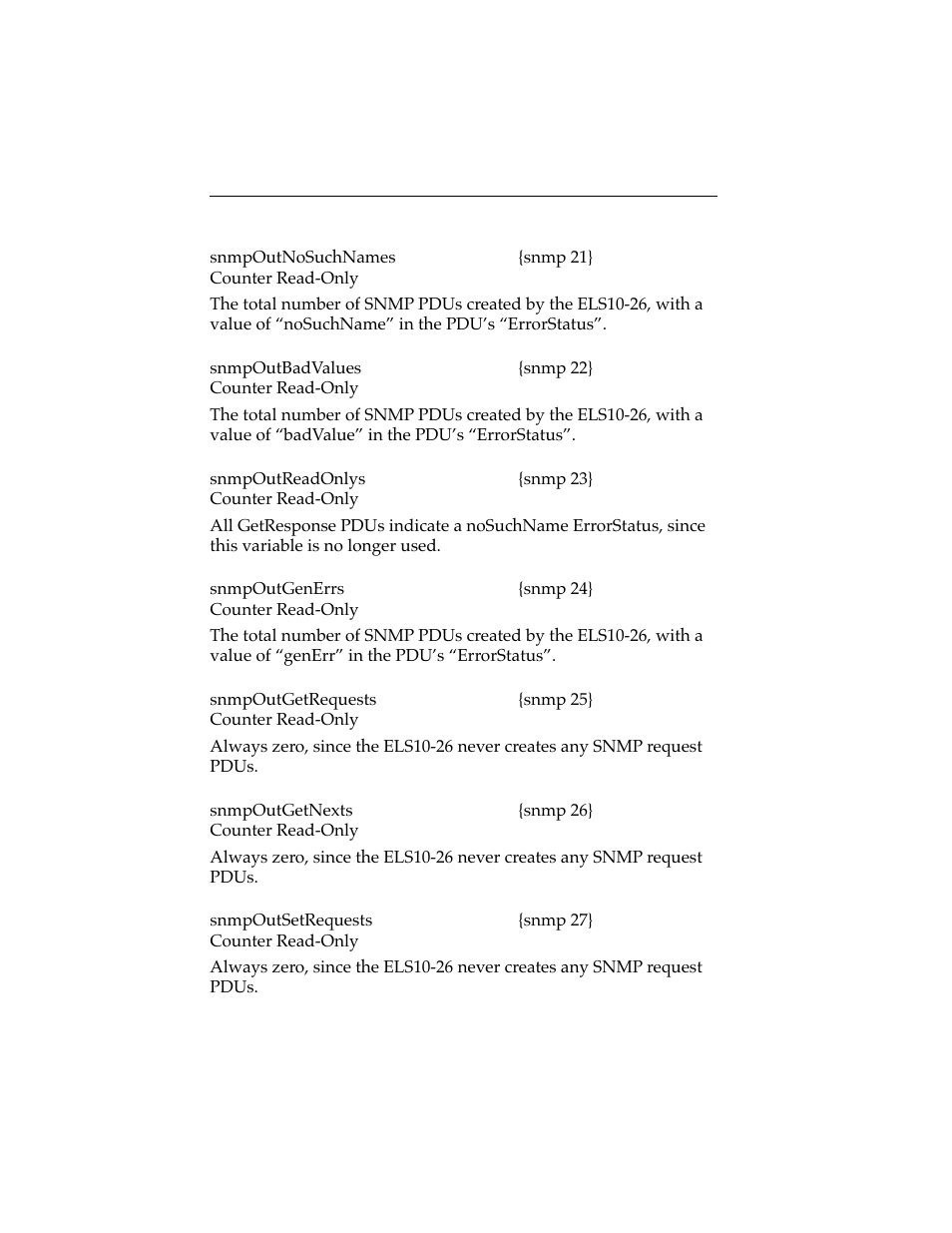 Cabletron Systems ELS10-26 User Manual | Page 54 / 170