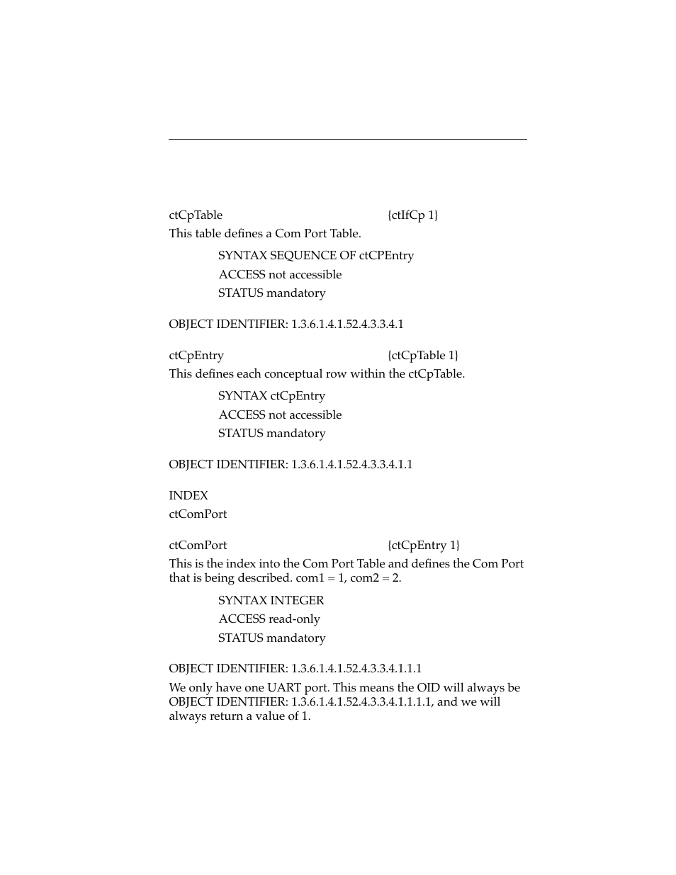 14 enterasys com port configuration group, 14 cabletron com port configuration group -35, Cabletron dot3 group -20 | Cabletron Systems ELS10-26 User Manual | Page 61 / 170