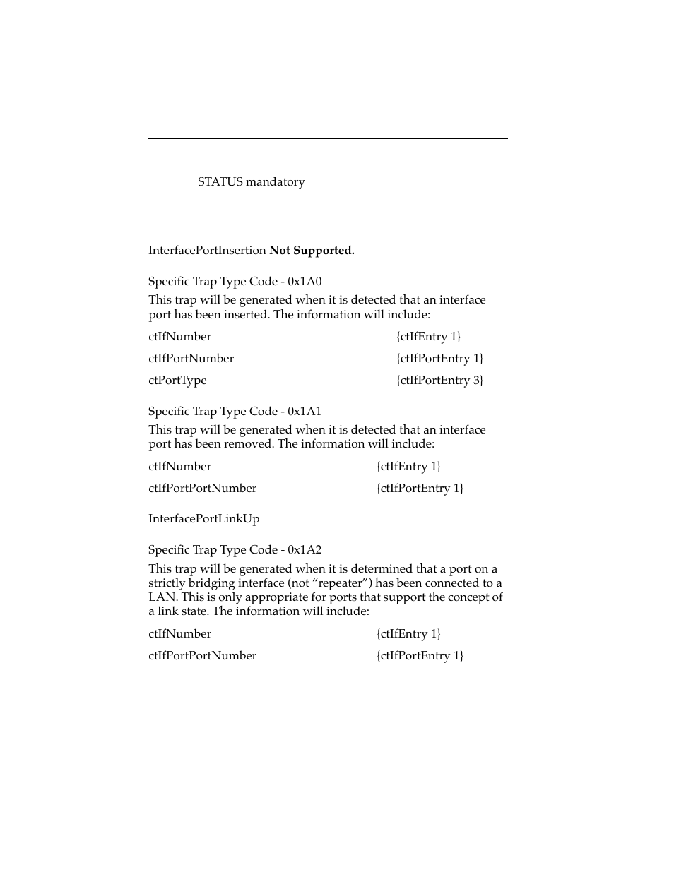 16 trap description, 16 trap description -38 | Cabletron Systems ELS10-26 User Manual | Page 64 / 170