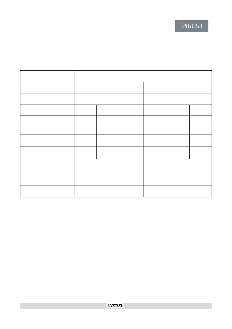 Technical data, Specification, Certification | GIN Basis User Manual | Page 19 / 22