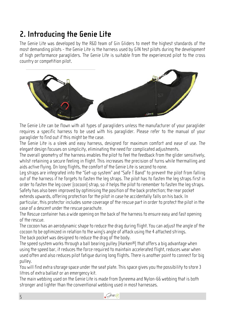 Introducing the genie lite | GIN Genie Lite User Manual | Page 5 / 23