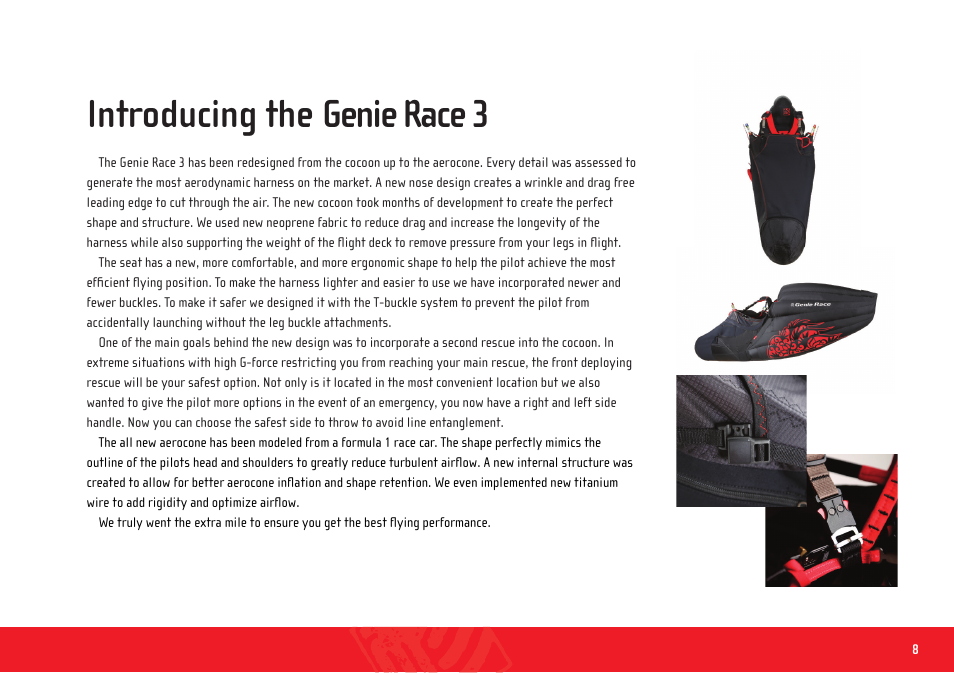 Genie race 3_manual_en_ 5, Introducing the genie race 3 | GIN Genie Race 3 User Manual | Page 8 / 47