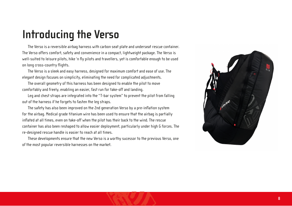 Introducing the verso | GIN Verso User Manual | Page 8 / 36