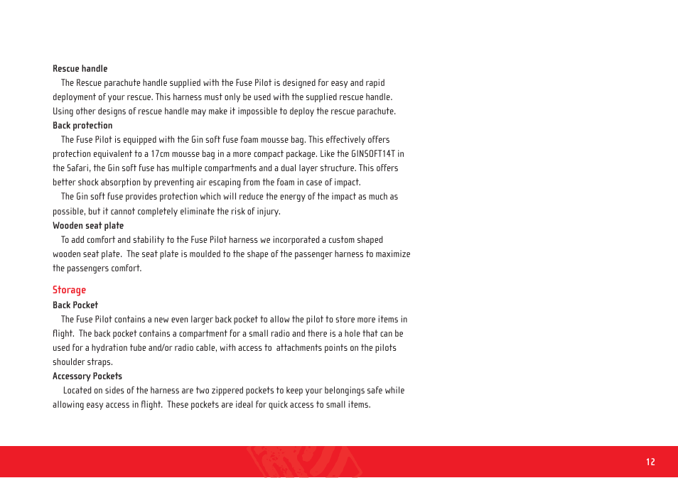 Fuse pilot_harness_manual_en_12 | GIN Fuse pilot User Manual | Page 12 / 34