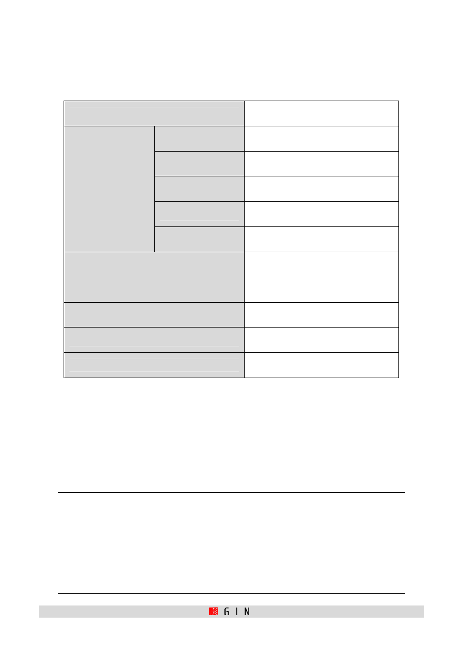 Material list, Gin seok song | GIN Mirage User Manual | Page 28 / 29