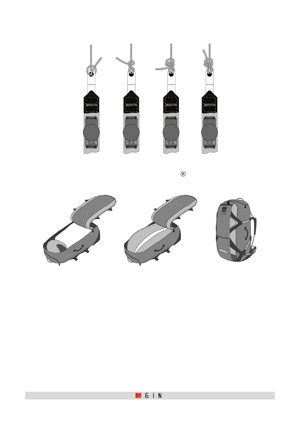 Rucksack, Certified weight range, Pre-flight safety | GIN Mirage User Manual | Page 8 / 29