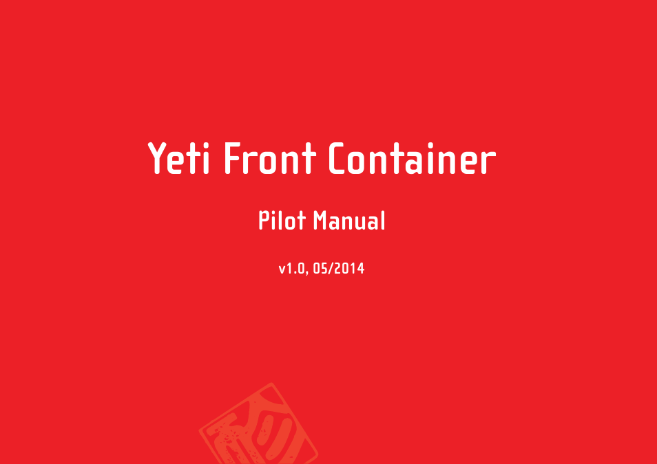 Yeti front rescue_manual_en_small_ 2, Yeti front container | GIN Yeti front container User Manual | Page 2 / 12