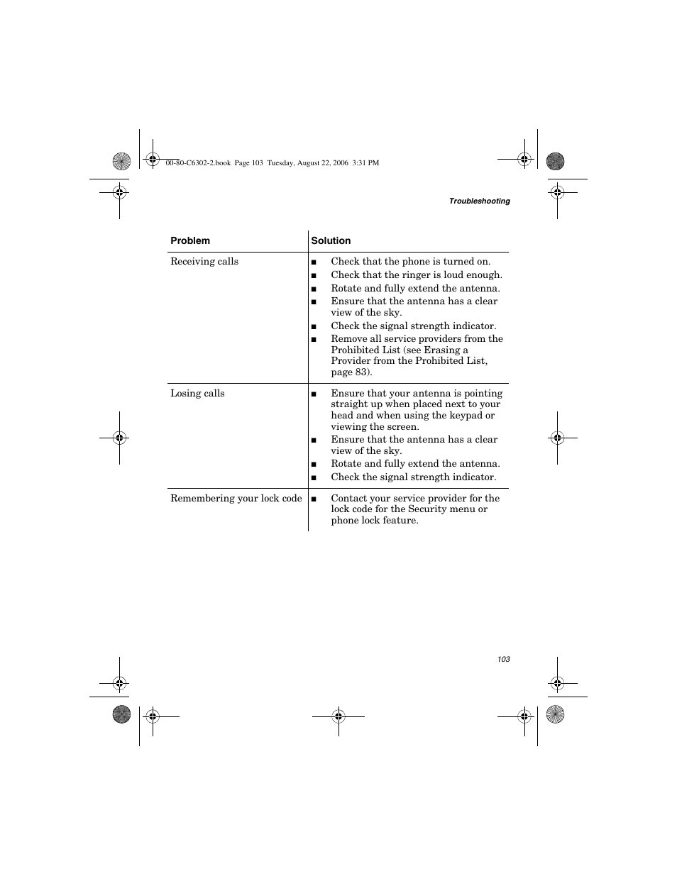 Globalstar GSP-1700 User Manual V1 User Manual | Page 111 / 118