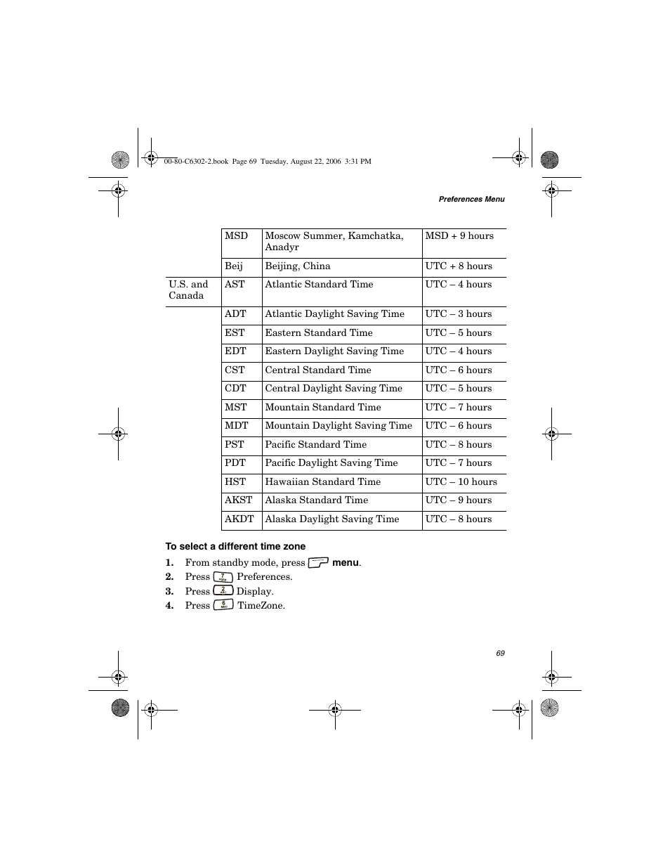 Globalstar GSP-1700 User Manual V1 User Manual | Page 77 / 118