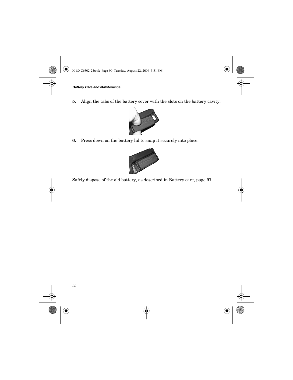 Globalstar GSP-1700 User Manual V1 User Manual | Page 98 / 118