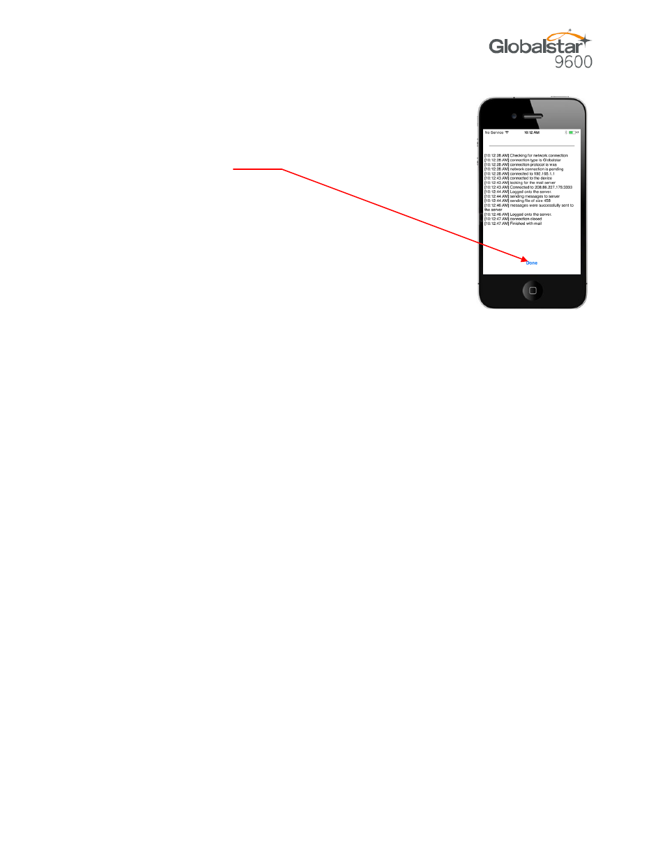 Globalstar 9600 User Guide for iOS User Manual | Page 19 / 37