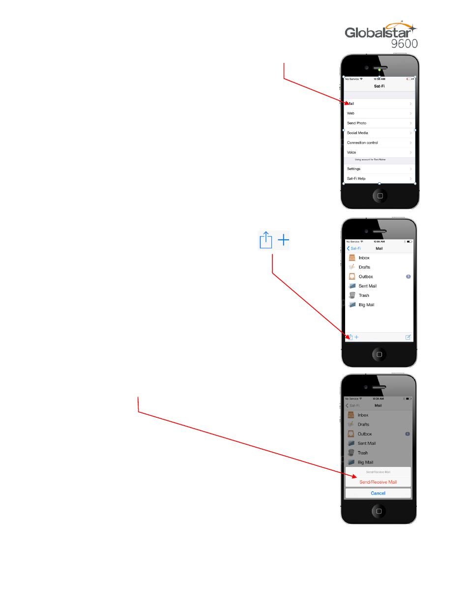 Globalstar 9600 User Guide for iOS User Manual | Page 29 / 37