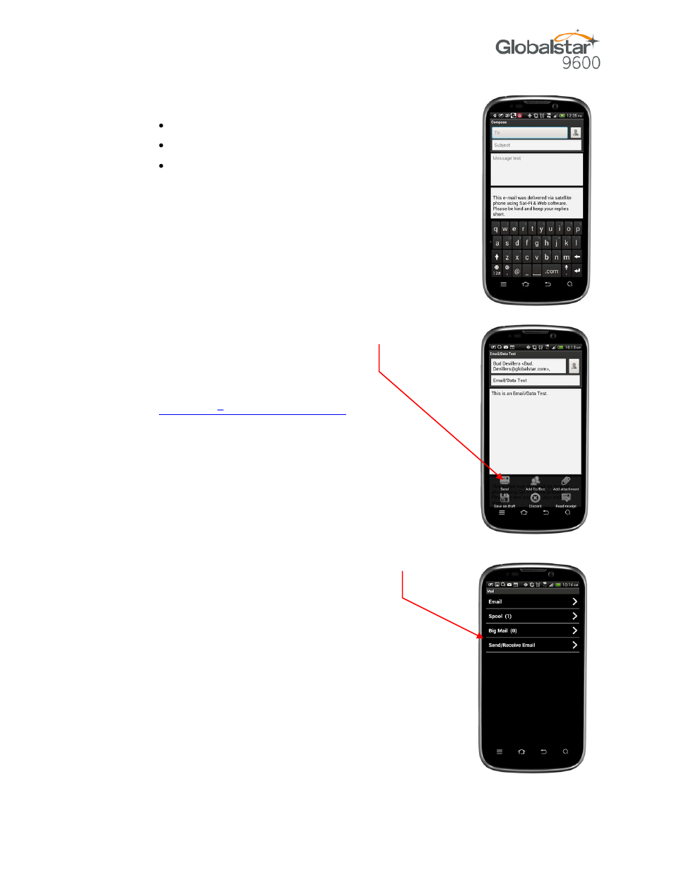 Globalstar 9600 User Guide for Android User Manual | Page 17 / 40