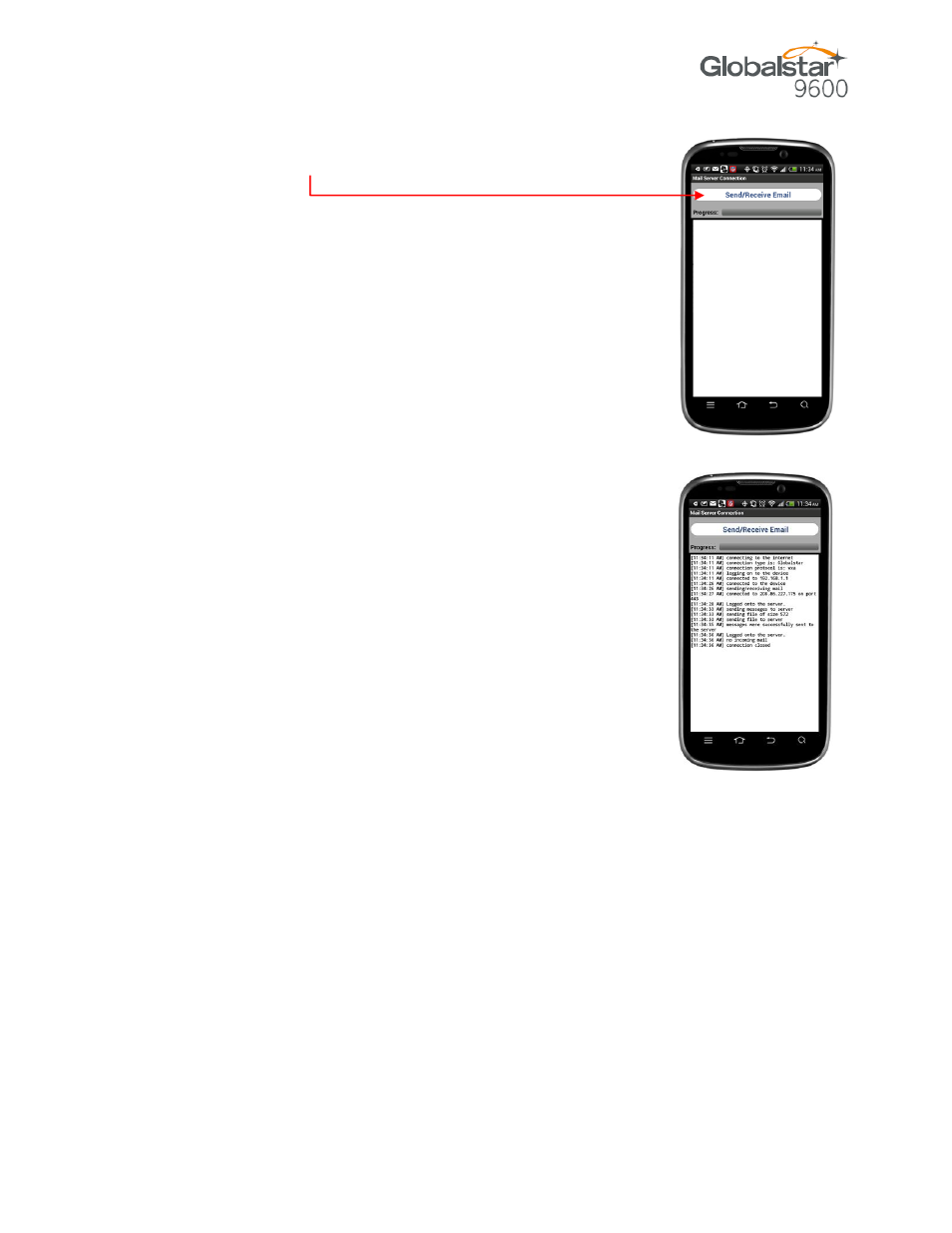 Globalstar 9600 User Guide for Android User Manual | Page 18 / 40