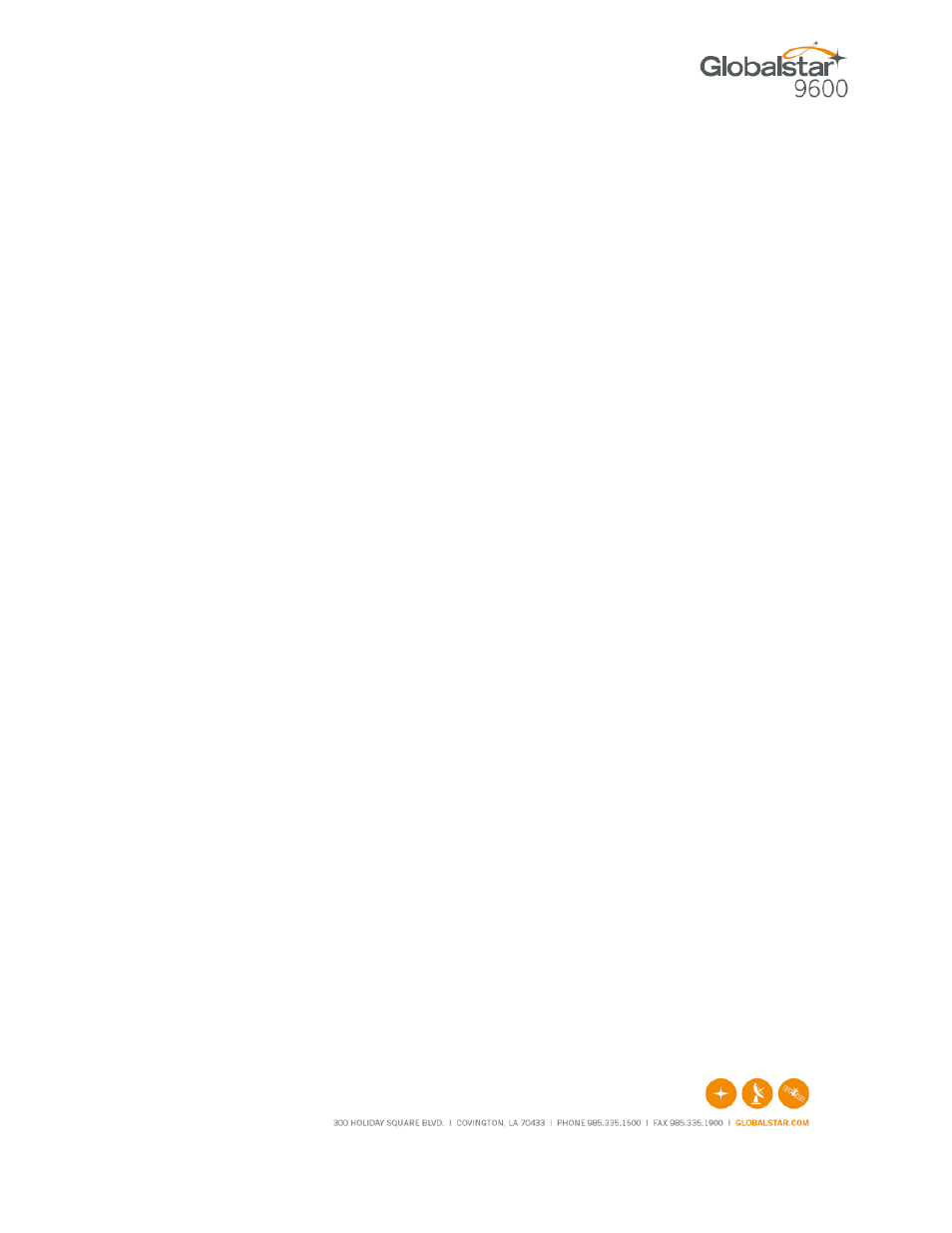 Globalstar 9600 User Guide for Android User Manual | Page 2 / 40