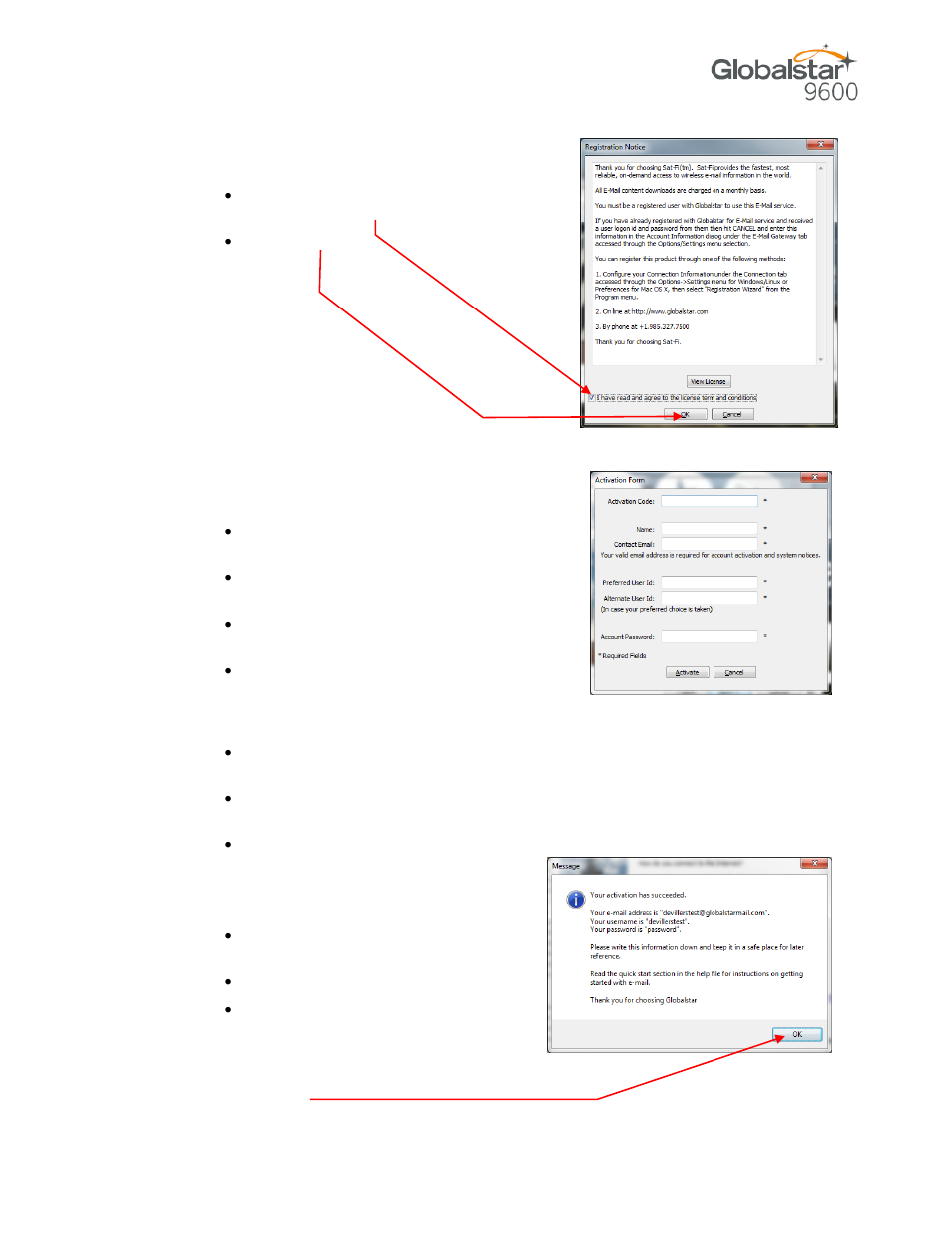 Globalstar 9600 User Guide for Windows User Manual | Page 10 / 31