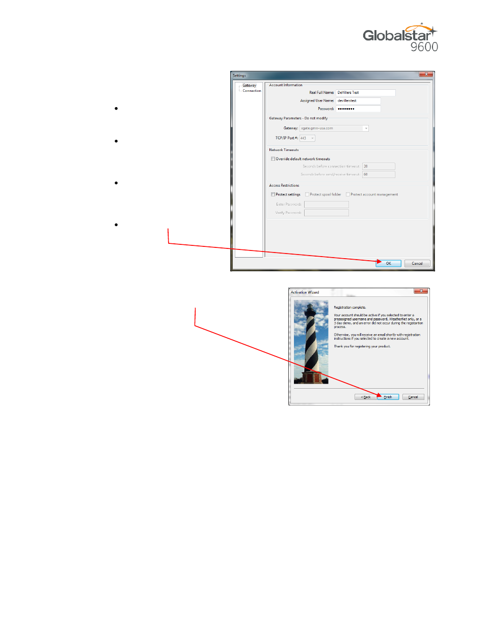 Globalstar 9600 User Guide for Windows User Manual | Page 12 / 31