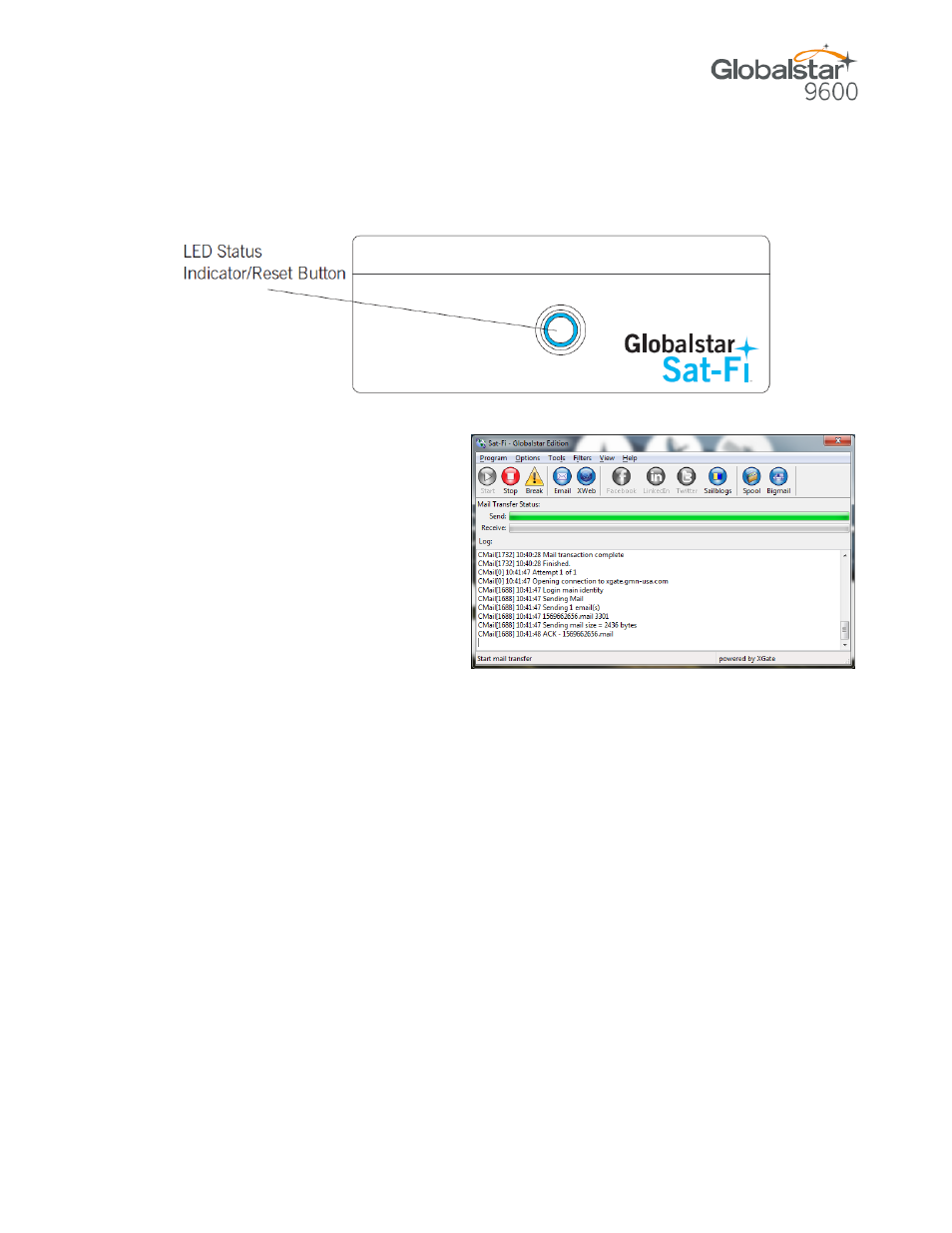 Globalstar 9600 User Guide for Windows User Manual | Page 18 / 31