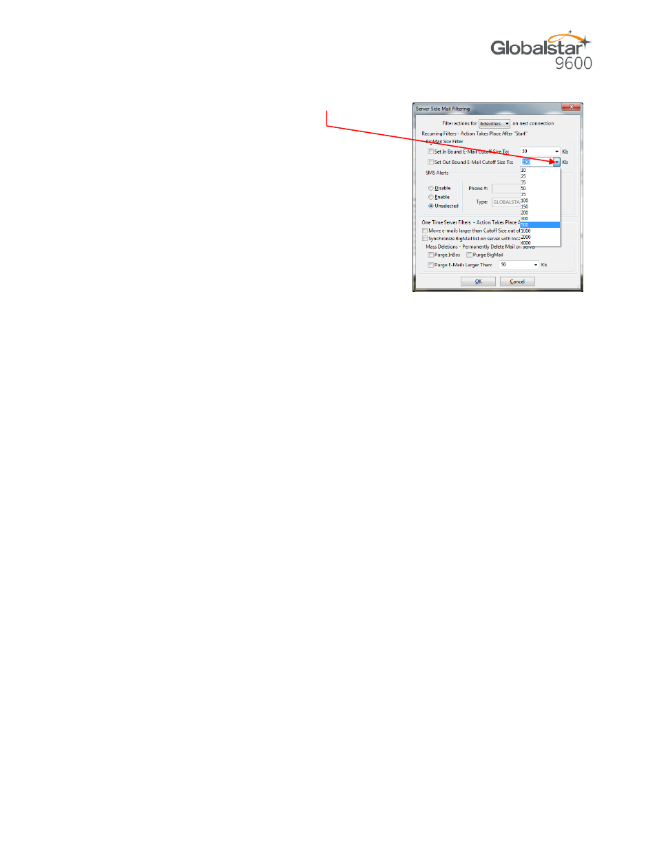 Globalstar 9600 User Guide for Windows User Manual | Page 21 / 31