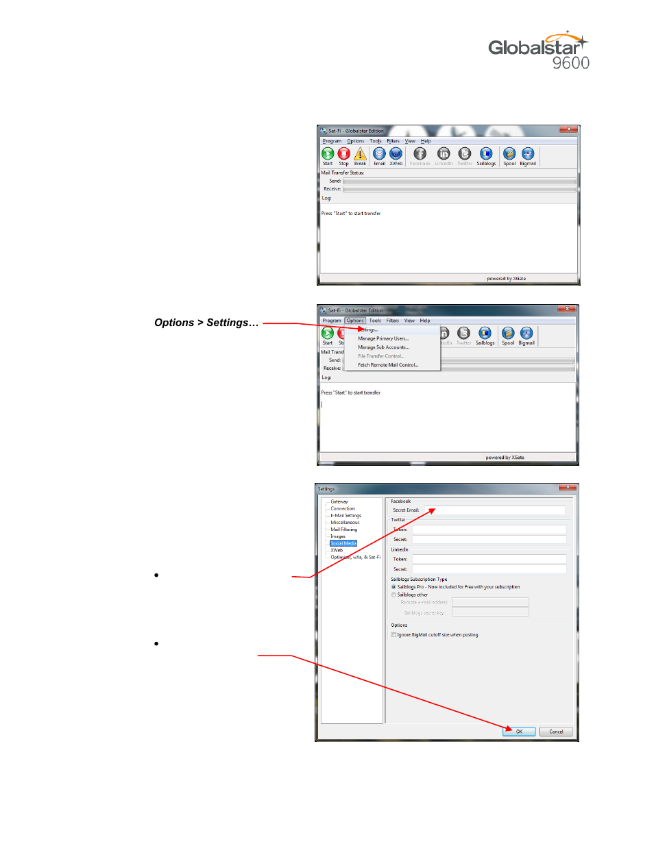 Globalstar 9600 User Guide for Windows User Manual | Page 26 / 31