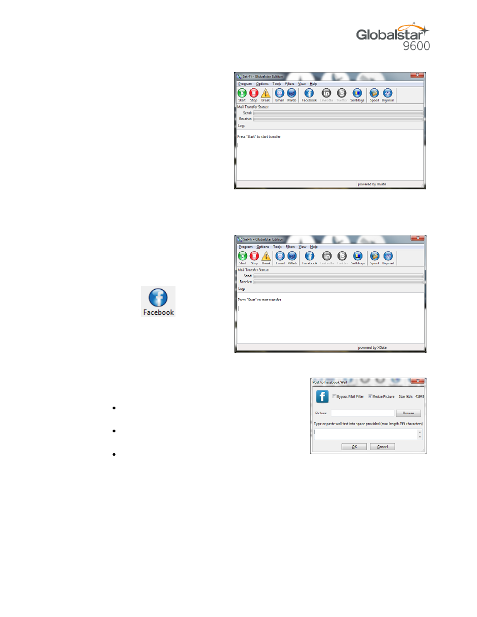 Globalstar 9600 User Guide for Windows User Manual | Page 27 / 31