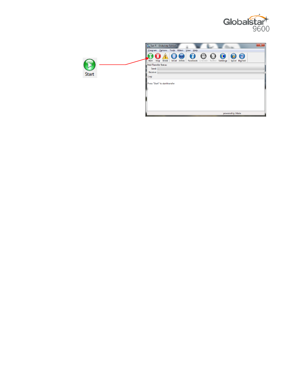Globalstar 9600 User Guide for Windows User Manual | Page 28 / 31